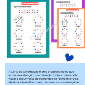 🎨 ATIVIDADE – CARTA DE COLORIZAÇÃO E CODIFICAÇÃO