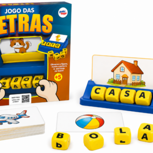 Jogo das Letras – Alfabetização e Formação de Palavras